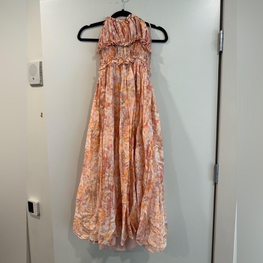En Saison Floral Halter Maxi Dress